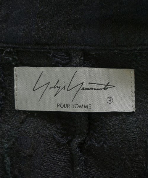 yohji yamamoto POUR HOMME（ヨウジヤマモトプールオム）チェスターコート 黒 サイズ:3(M位) メンズ/2200727829108