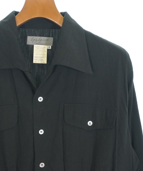 yohji yamamoto POUR HOMME（ヨウジヤマモトプールオム）カジュアルシャツ 黒 サイズ:M メンズ/2200728386013