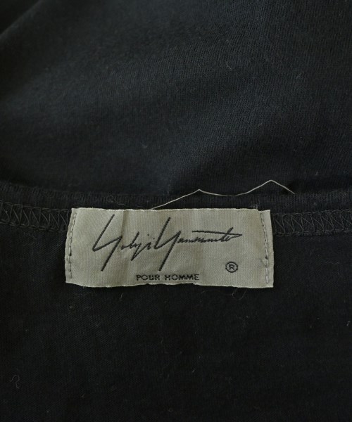 yohji yamamoto POUR HOMME（ヨウジヤマモトプールオム）Tシャツ・カットソー 黒 サイズ:3(M位) メンズ/2200728980082
