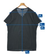 yohji yamamoto POUR HOMME（ヨウジヤマモトプールオム）Tシャツ・カットソー 黒 サイズ:3(M位) メンズ/2200728980082
