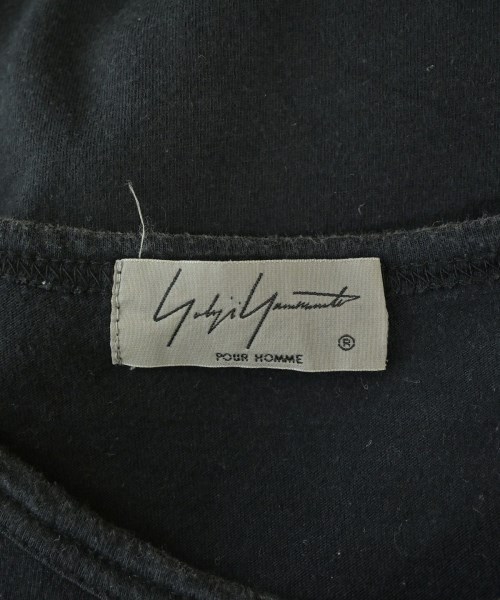 yohji yamamoto POUR HOMME（ヨウジヤマモトプールオム）Tシャツ・カットソー 黒 サイズ:3(M位) メンズ/2200728980099