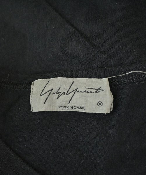 yohji yamamoto POUR HOMME（ヨウジヤマモトプールオム）Tシャツ・カットソー 黒 サイズ:3(M位) メンズ/2200728980198