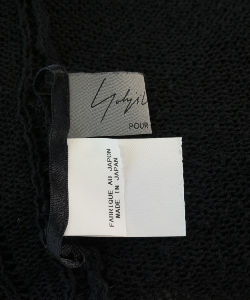 yohji yamamoto POUR HOMME（ヨウジヤマモトプールオム）ニット・セーター 黒 サイズ:F メンズ/2200729065023