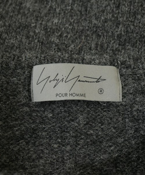 yohji yamamoto POUR HOMME（ヨウジヤマモトプールオム）ニット・セーター グレー サイズ:3(M位) メンズ/2200682403252