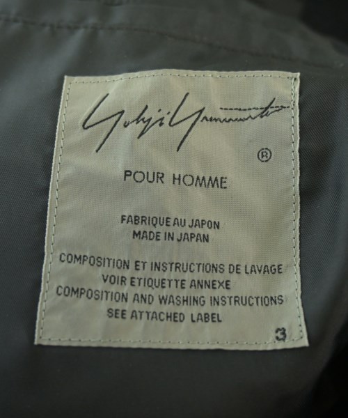 yohji yamamoto POUR HOMME（ヨウジヤマモトプールオム）その他 黒 サイズ:3(M位) メンズ/2200682842013