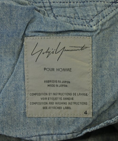 yohji yamamoto POUR HOMME（ヨウジヤマモトプールオム）デニムパンツ 紺 サイズ:34(XL位) メンズ/2200683234015