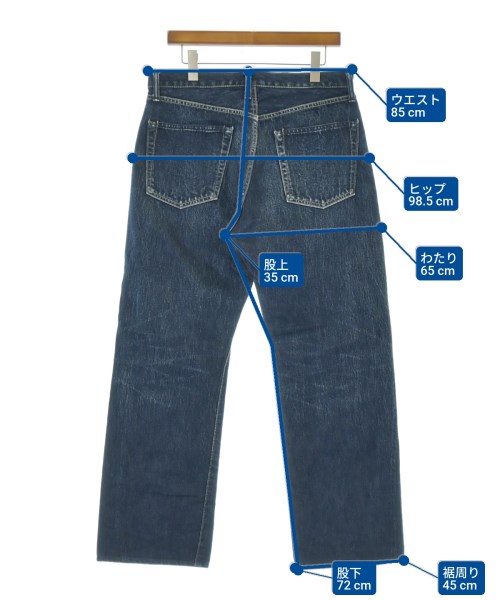 yohji yamamoto POUR HOMME（ヨウジヤマモトプールオム）デニムパンツ 紺 サイズ:34(XL位) メンズ/2200683234015