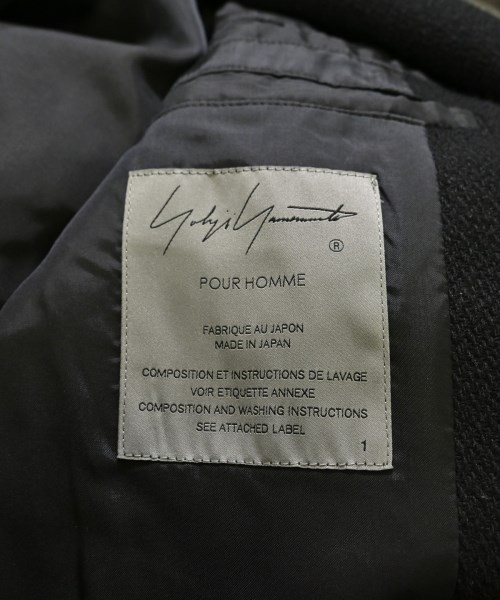 yohji yamamoto POUR HOMME（ヨウジヤマモトプールオム）その他 黒 サイズ:1(XS位) メンズ/2200683772012