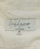 yohji yamamoto POUR HOMME（ヨウジヤマモトプールオム）カジュアルシャツ 白 サイズ:3(M位) メンズ/2200683772098