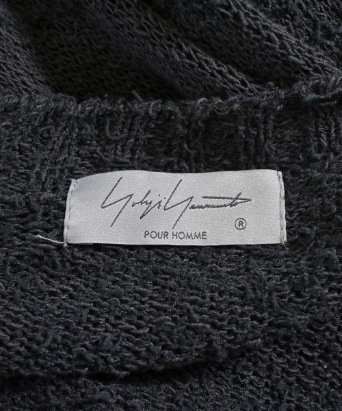 yohji yamamoto POUR HOMME（ヨウジヤマモトプールオム）カーディガン 黒 サイズ:3(M位) メンズ/2200683979039