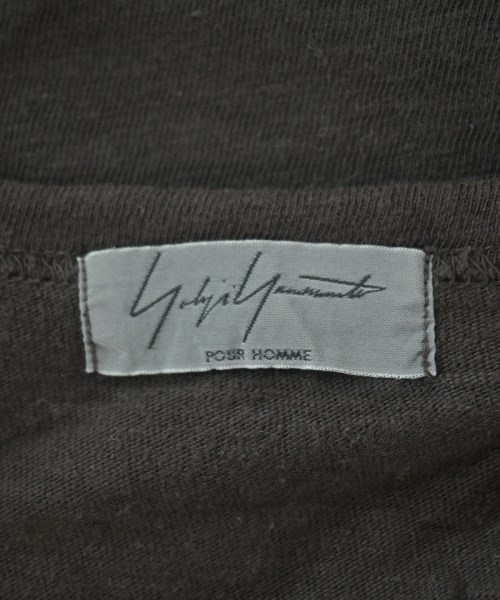 yohji yamamoto POUR HOMME（ヨウジヤマモトプールオム）Tシャツ・カットソー 黒 サイズ:3(M位) メンズ/2200683911053