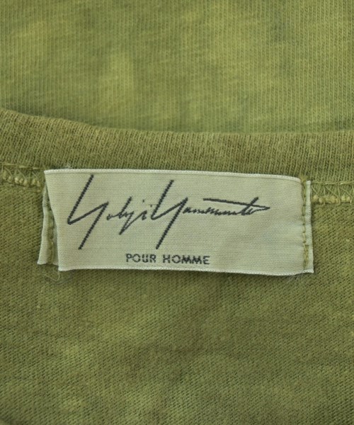 yohji yamamoto POUR HOMME（ヨウジヤマモトプールオム）Tシャツ・カットソー カーキ サイズ:3(M位) メンズ/2200683911060