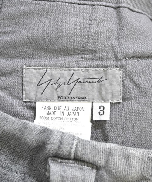 yohji yamamoto POUR HOMME（ヨウジヤマモトプールオム）その他 グレー サイズ:3(M位) メンズ/2200683911084