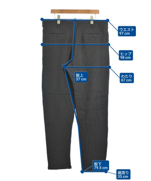 yohji yamamoto POUR HOMME（ヨウジヤマモトプールオム）その他 黒 サイズ:3(M位) メンズ/2200683911114