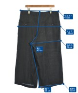 yohji yamamoto POUR HOMME（ヨウジヤマモトプールオム）クロップドパンツ 黒 サイズ:3(M位) メンズ/2200684792026