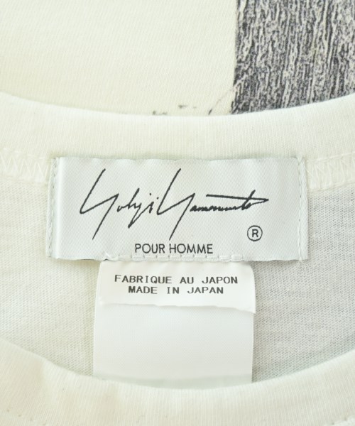 yohji yamamoto POUR HOMME（ヨウジヤマモトプールオム）Tシャツ・カットソー 白 サイズ:-(XXL位) メンズ/2200684792033