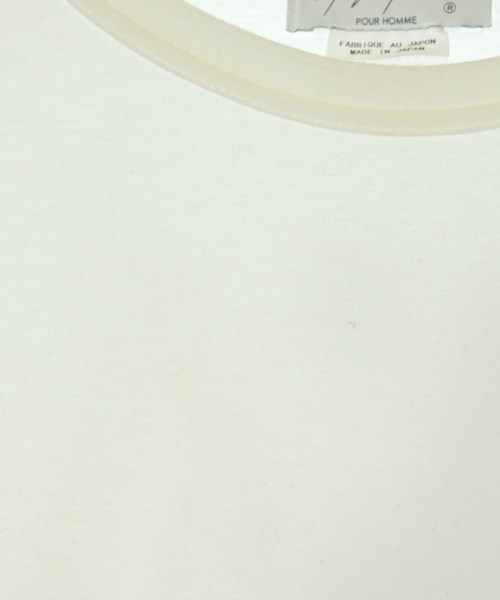 yohji yamamoto POUR HOMME（ヨウジヤマモトプールオム）Tシャツ・カットソー 白 サイズ:-(XXL位) メンズ/2200684792033