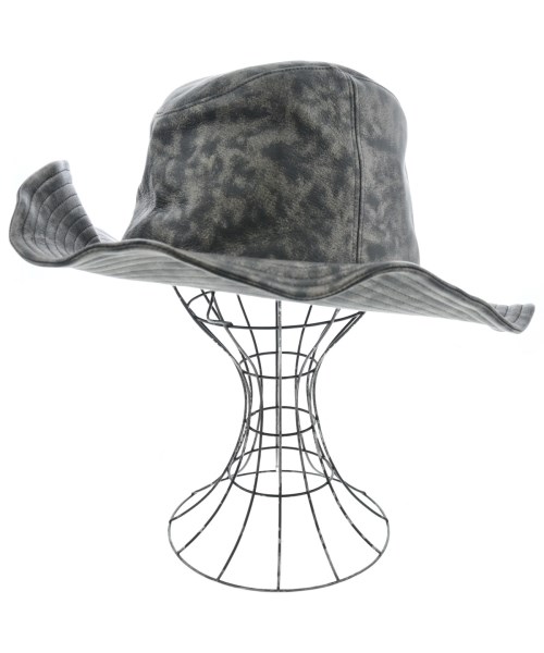 yohji yamamoto POUR HOMME(ヨウジヤマモトプールオム)ハット グレー サイズ:3(M位)/2200684792040