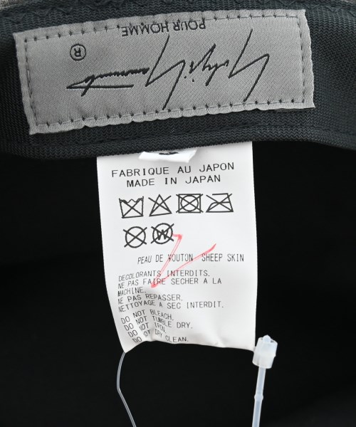 yohji yamamoto POUR HOMME（ヨウジヤマモトプールオム）ハット グレー サイズ:3(M位) メンズ/2200684792040