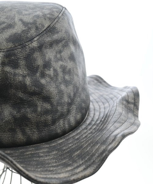 yohji yamamoto POUR HOMME（ヨウジヤマモトプールオム）ハット グレー サイズ:3(M位) メンズ/2200684792040