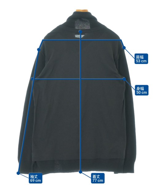yohji yamamoto POUR HOMME（ヨウジヤマモトプールオム）ニット・セーター 黒 サイズ:3(M位) メンズ/2200684793030