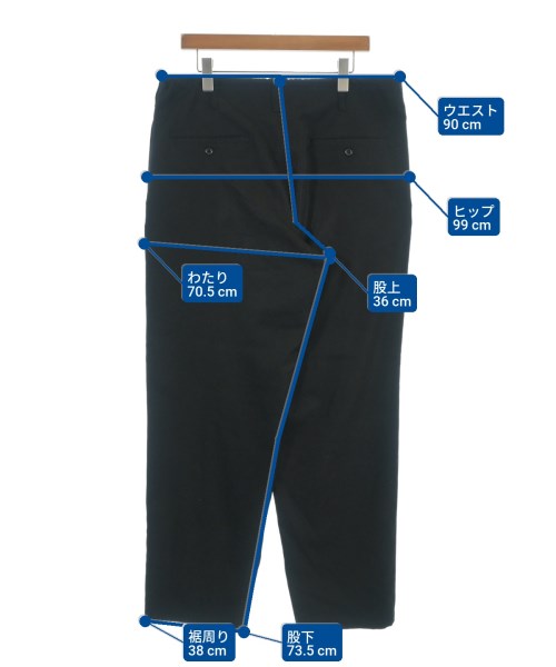 yohji yamamoto POUR HOMME（ヨウジヤマモトプールオム）その他 黒 サイズ:1(XS位) メンズ/2200681968486