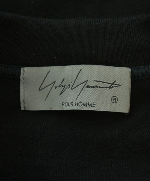 yohji yamamoto POUR HOMME（ヨウジヤマモトプールオム）Tシャツ・カットソー 黒 サイズ:3(L位) メンズ/2200685318027