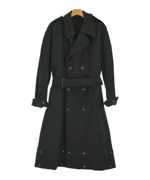 yohji yamamoto POUR HOMME(ヨウジヤマモトプールオム)トレンチコート 黒 サイズ:3(M位)/2200685375020