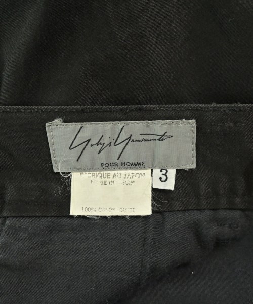 yohji yamamoto POUR HOMME（ヨウジヤマモトプールオム）その他 黒 サイズ:3(M位) メンズ/2200685998052