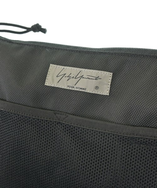 yohji yamamoto POUR HOMME（ヨウジヤマモトプールオム）ショルダーバッグ 黒 サイズ:- メンズ/2200686000051