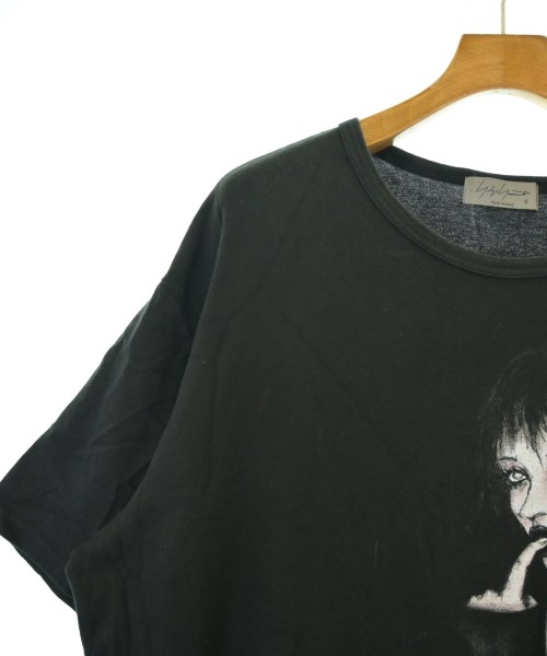 yohji yamamoto POUR HOMME（ヨウジヤマモトプールオム）Tシャツ・カットソー 黒 サイズ:3(M位) メンズ/2200686467014