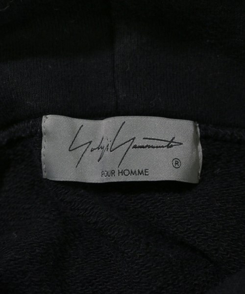 yohji yamamoto POUR HOMME（ヨウジヤマモトプールオム）パーカー 黒 サイズ:3(M位) メンズ/2200686629023