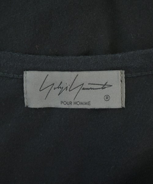 yohji yamamoto POUR HOMME（ヨウジヤマモトプールオム）Tシャツ・カットソー 黒 サイズ:3(M位) メンズ/2200687202041
