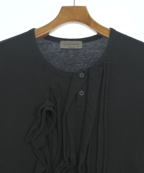 yohji yamamoto POUR HOMME（ヨウジヤマモトプールオム）Tシャツ・カットソー 黒 サイズ:3(M位) メンズ/2200687202041