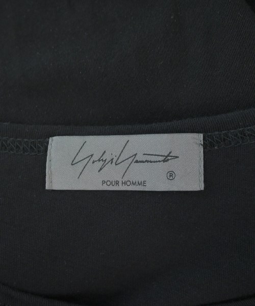 yohji yamamoto POUR HOMME（ヨウジヤマモトプールオム）Tシャツ・カットソー 黒 サイズ:3(M位) メンズ/2200687202072