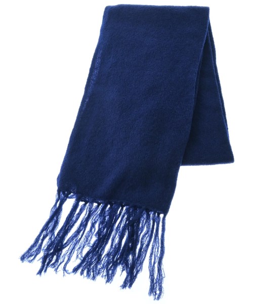 yohji yamamoto POUR HOMME(ヨウジヤマモトプールオム)マフラー 青 サイズ:-/2200687295050