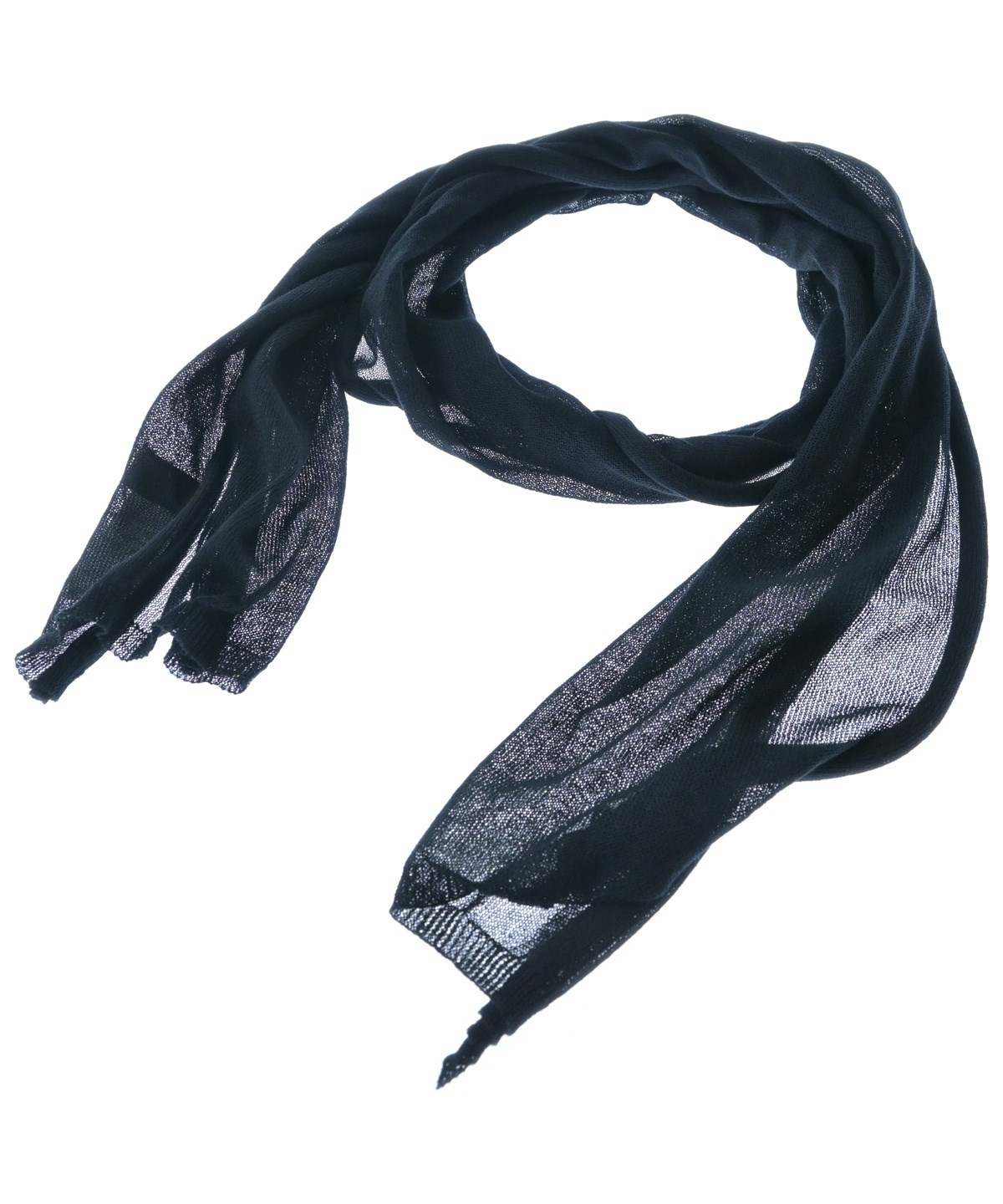 yohji yamamoto POUR HOMME（ヨウジヤマモトプールオム）マフラー 黒