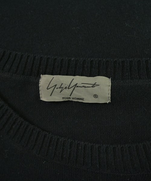 yohji yamamoto POUR HOMME（ヨウジヤマモトプールオム）ニット・セーター 黒 サイズ:3(M位) メンズ/2200687346042