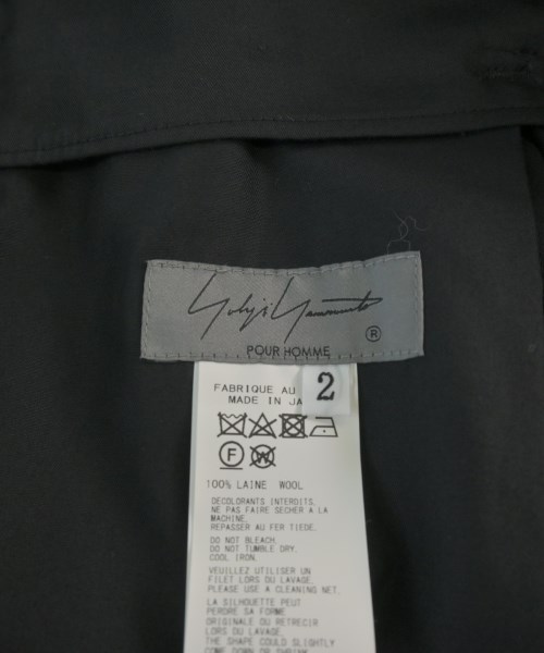 yohji yamamoto POUR HOMME（ヨウジヤマモトプールオム）その他 黒 サイズ:2(S位) メンズ/2200680215116