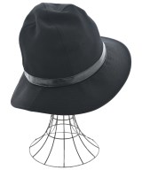 yohji yamamoto POUR HOMME（ヨウジヤマモトプールオム）ハット 黒 サイズ:- メンズ/2200687959013