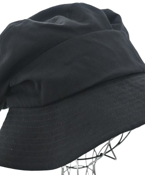yohji yamamoto POUR HOMME（ヨウジヤマモトプールオム）キャスケット 黒 サイズ:- メンズ/2200687959020
