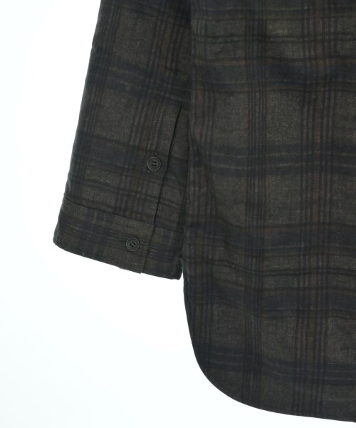 yohji yamamoto POUR HOMME（ヨウジヤマモトプールオム）カジュアルシャツ グレー サイズ:2(S位) メンズ/2200688242015