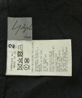 yohji yamamoto POUR HOMME（ヨウジヤマモトプールオム）カジュアルシャツ 黒 サイズ:2(S位) メンズ/2200688242046