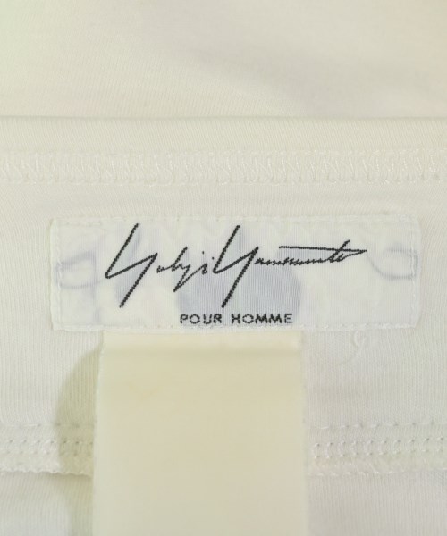yohji yamamoto POUR HOMME（ヨウジヤマモトプールオム）Tシャツ・カットソー 白 サイズ:-(L位) メンズ/2200688769079