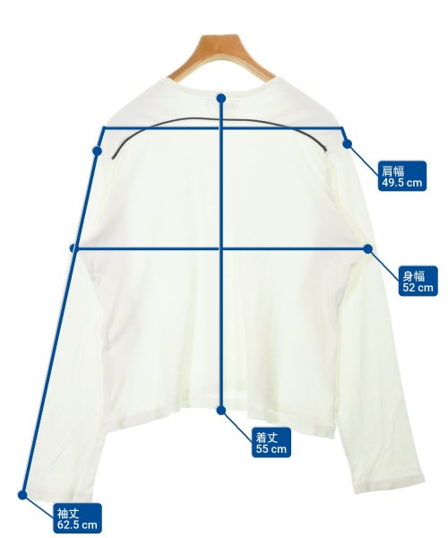 yohji yamamoto POUR HOMME（ヨウジヤマモトプールオム）Tシャツ・カットソー 白 サイズ:-(L位) メンズ/2200688769079