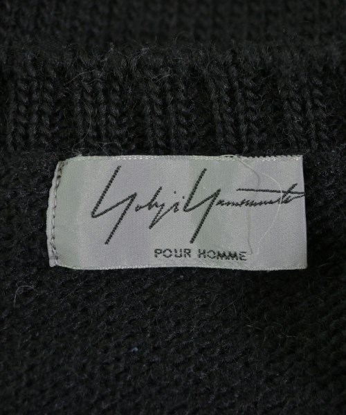 yohji yamamoto POUR HOMME（ヨウジヤマモトプールオム）ニット・セーター 黒 サイズ:3(M位) メンズ/2200687099047