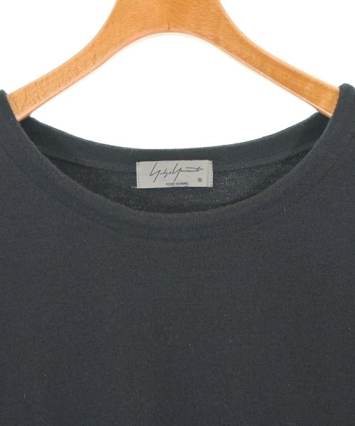 yohji yamamoto POUR HOMME（ヨウジヤマモトプールオム）Tシャツ・カットソー 黒 サイズ:3(M位) メンズ/2200687099085