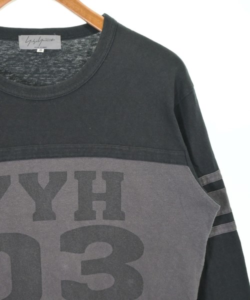 yohji yamamoto POUR HOMME（ヨウジヤマモトプールオム）Tシャツ・カットソー 黒 サイズ:3(M位) メンズ/2200687099146