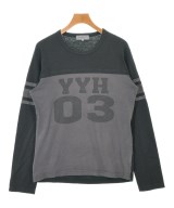 yohji yamamoto POUR HOMME（ヨウジヤマモトプールオム）Tシャツ・カットソー 黒 サイズ:3(M位) メンズ/2200687099146