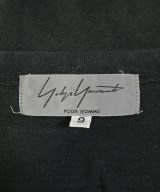 yohji yamamoto POUR HOMME（ヨウジヤマモトプールオム）Tシャツ・カットソー 黒 サイズ:3(M位) メンズ/2200687099146